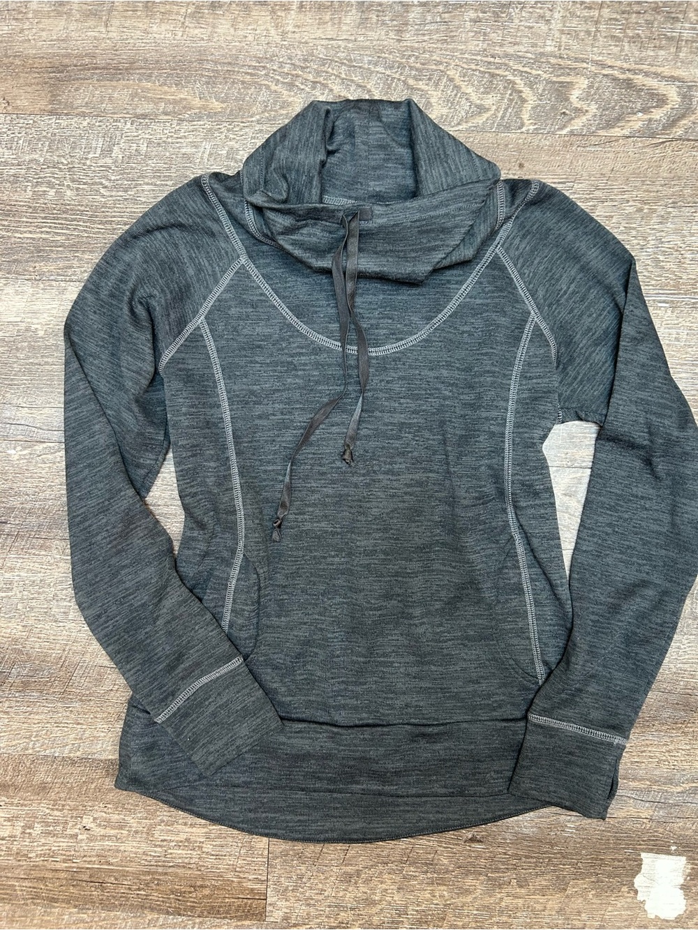 Kuhl Léa Cozy Charcoal Funnel Neck Women’s Sweater